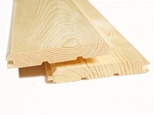 Имитация бруса - дорогой отделочный материал из дерева